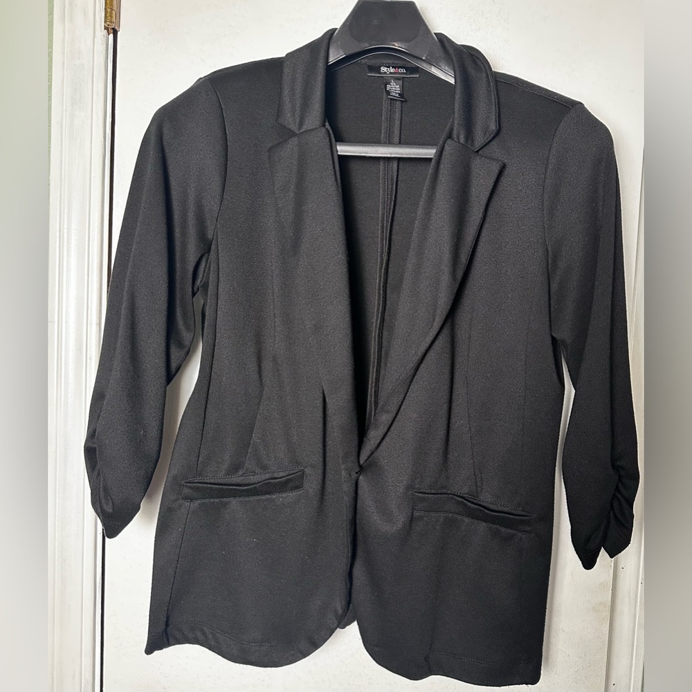 Black Women's Blazer by Style & Co.